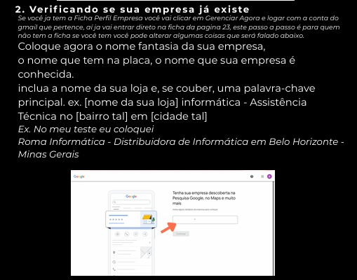 manual google meu negócio